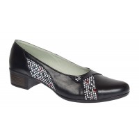Pantofi dama comozi casual din piele naturala negru color P28XN